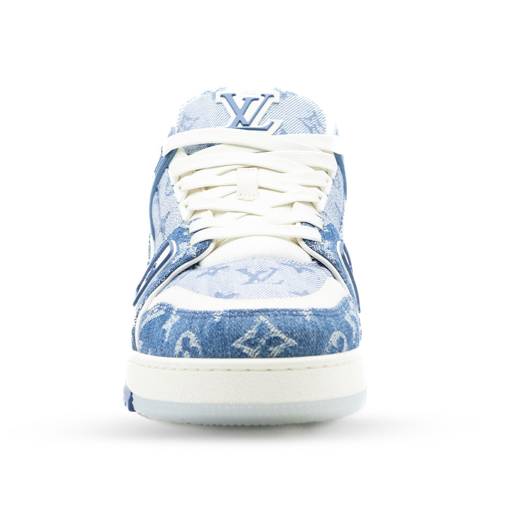 Louis Vuitton Trainer Blue Monogram Denim