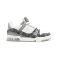 Louis Vuitton Trainer Denim Grey White