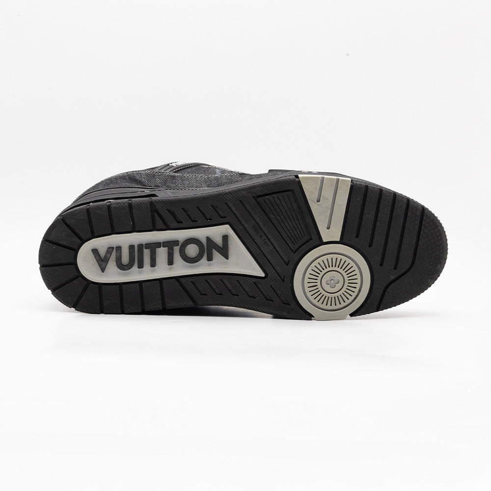 Louis Vuitton Trainer Denim Noir
