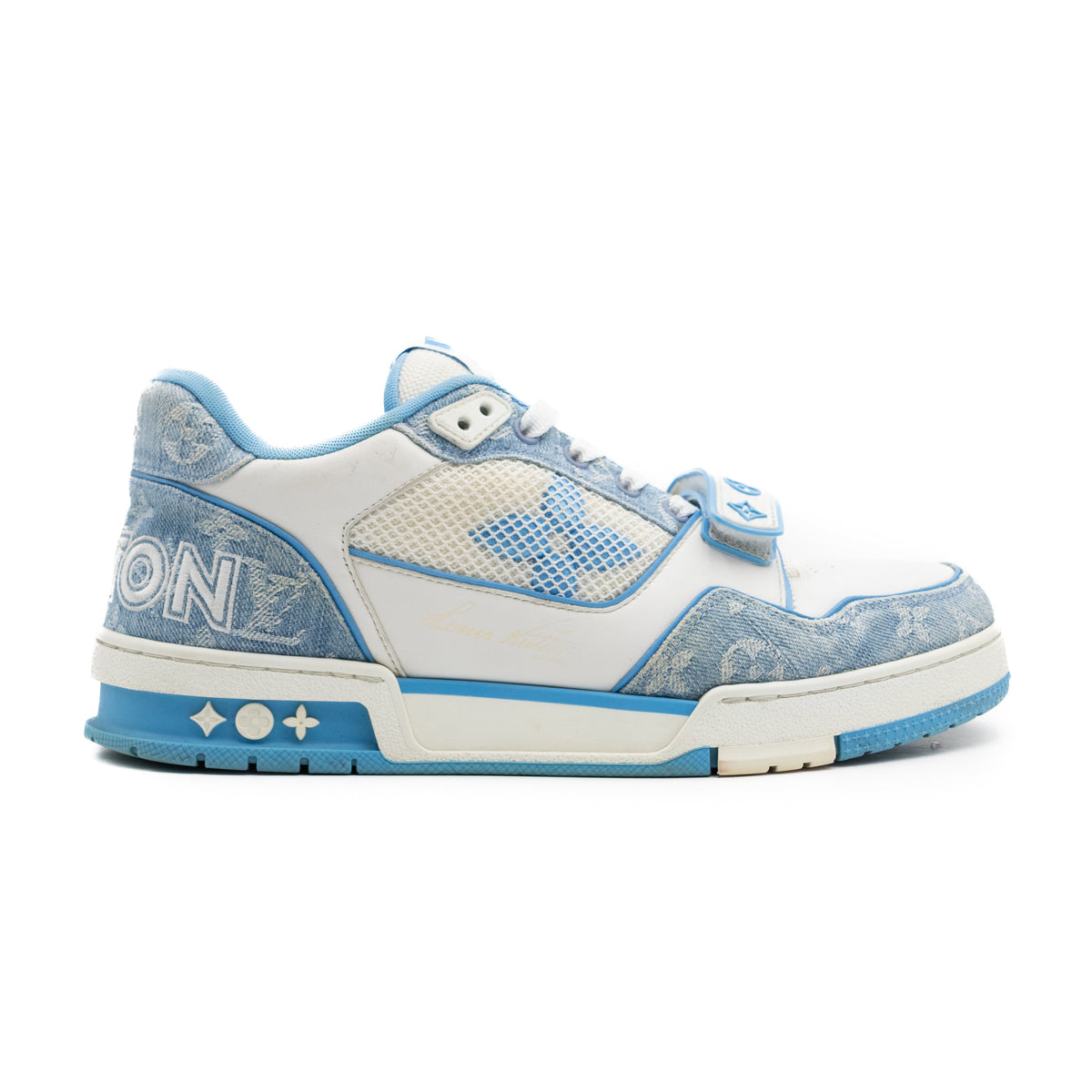 Louis Vuitton Trainer Monogram Denim
