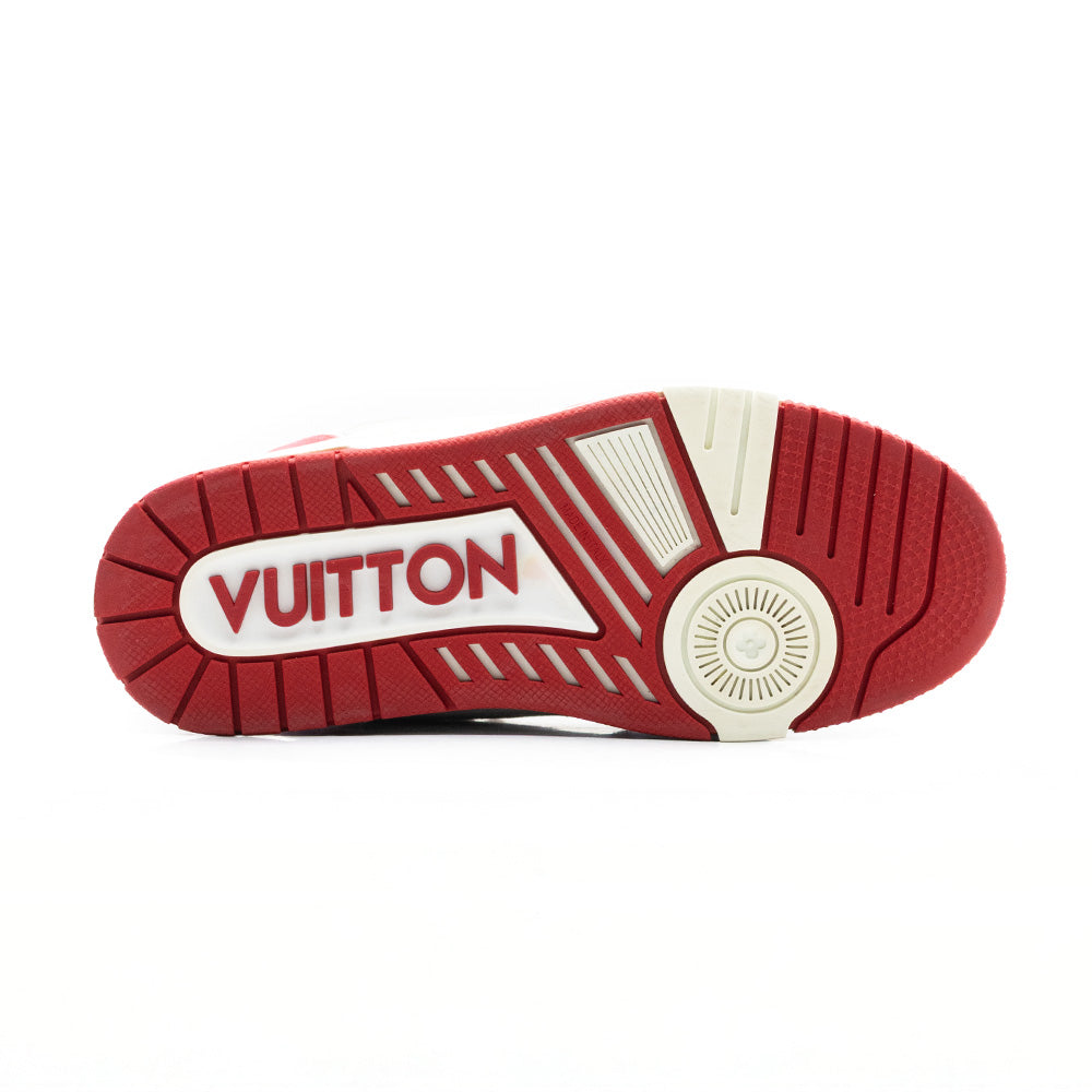 Louis Vuitton Trainer Scratch Rouge