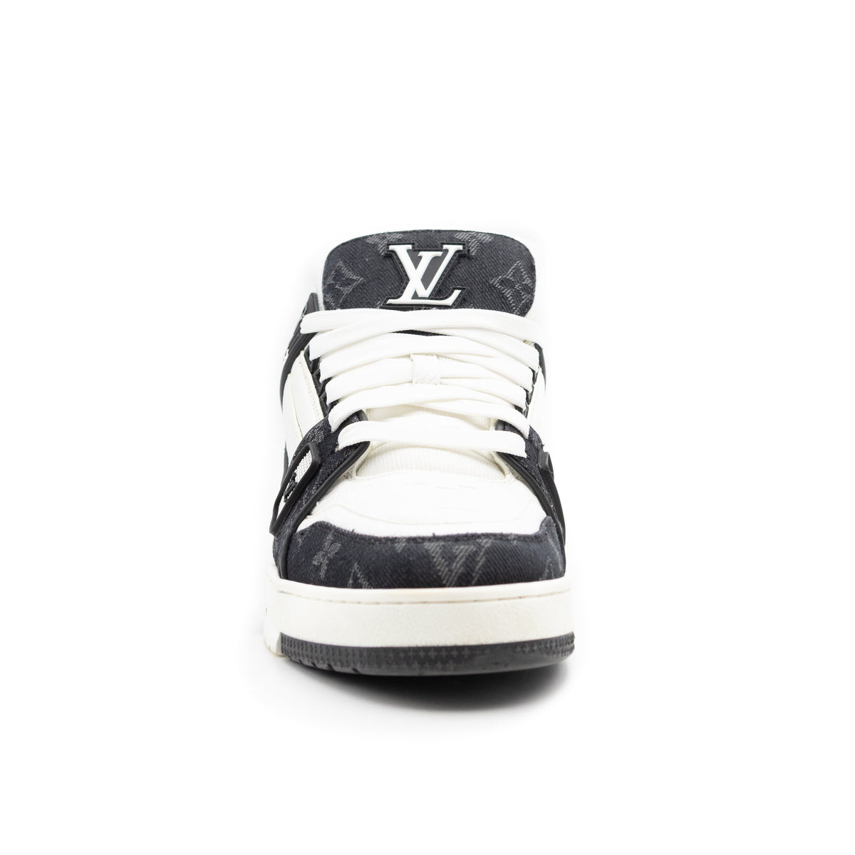 Louis Vuitton Trainer White Black White