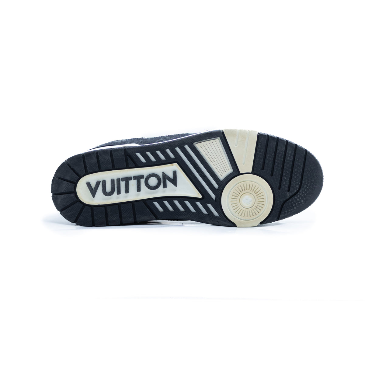 Louis Vuitton Trainer White Black White