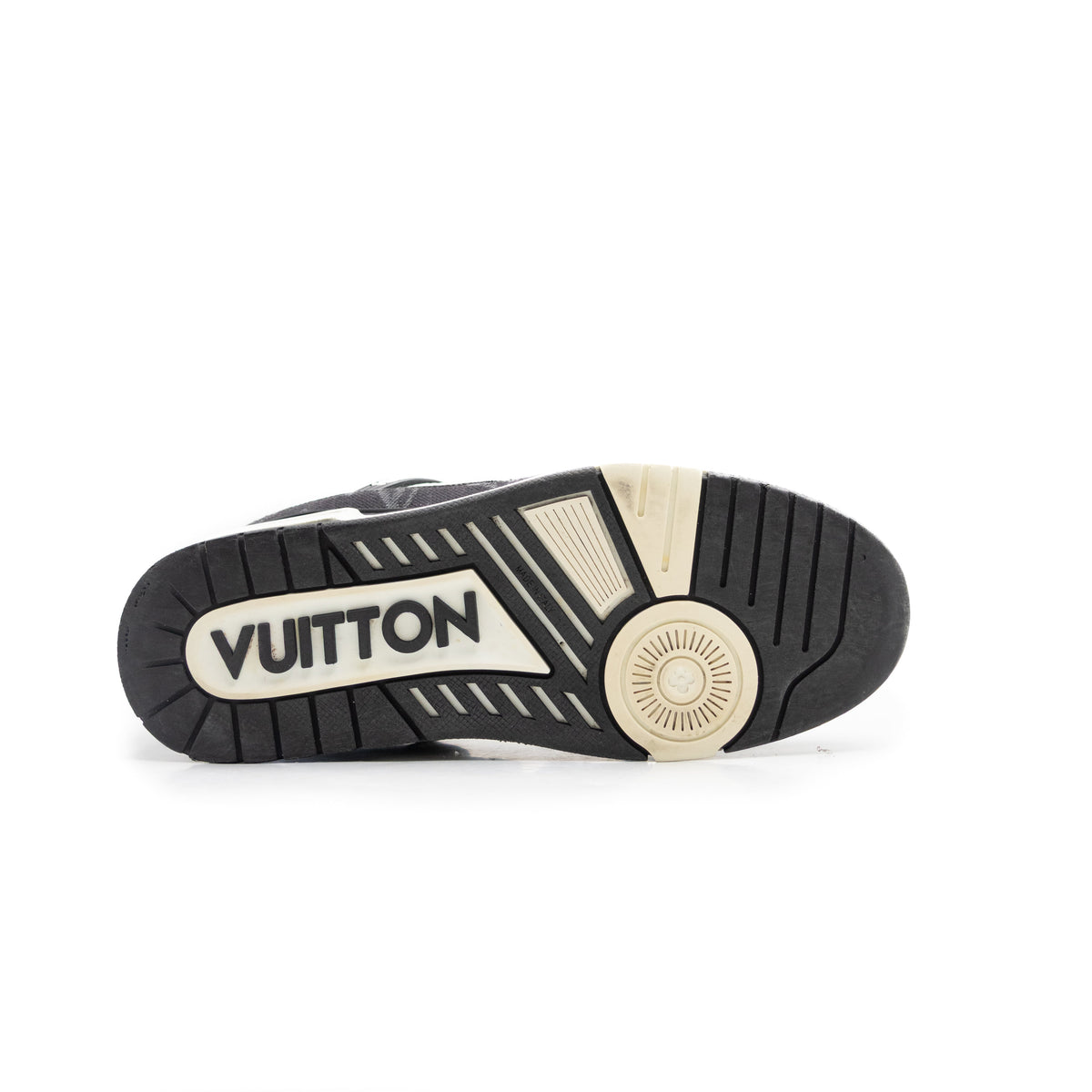 Louis Vuitton Trainer White Black White