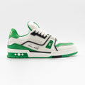 Louis Vuitton Trainer White Green