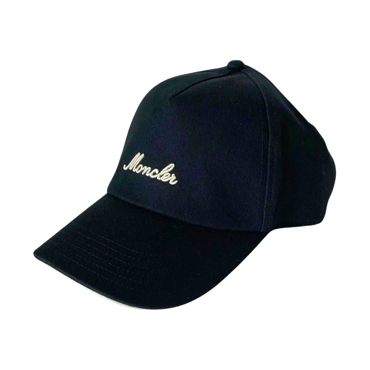 Moncler Casquette Signature Bleu