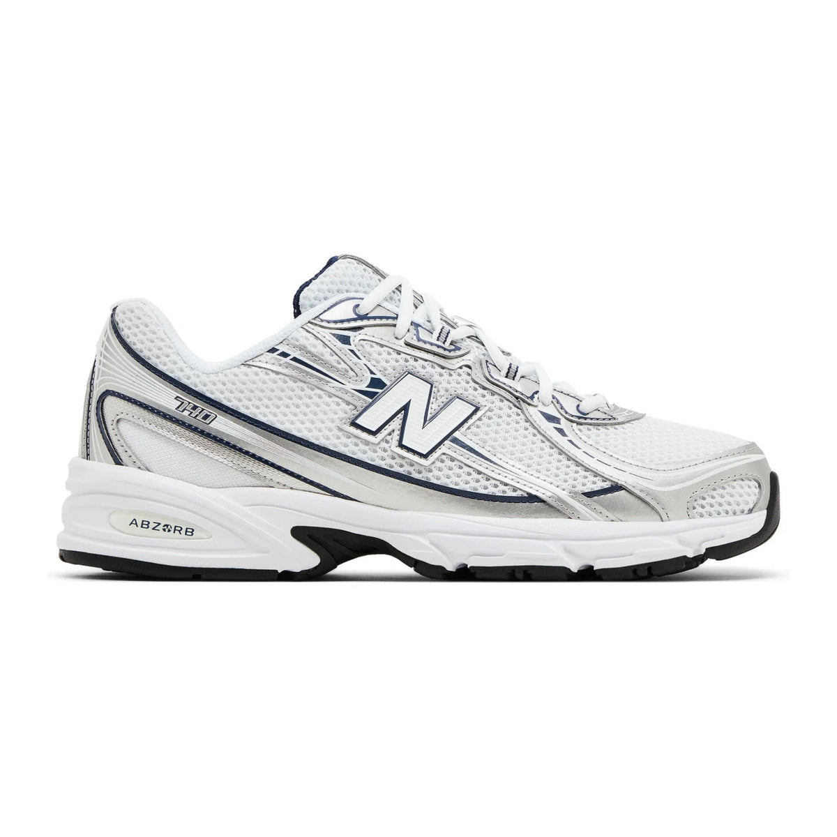 New Balance 740v2 White Shadow Grey Navy