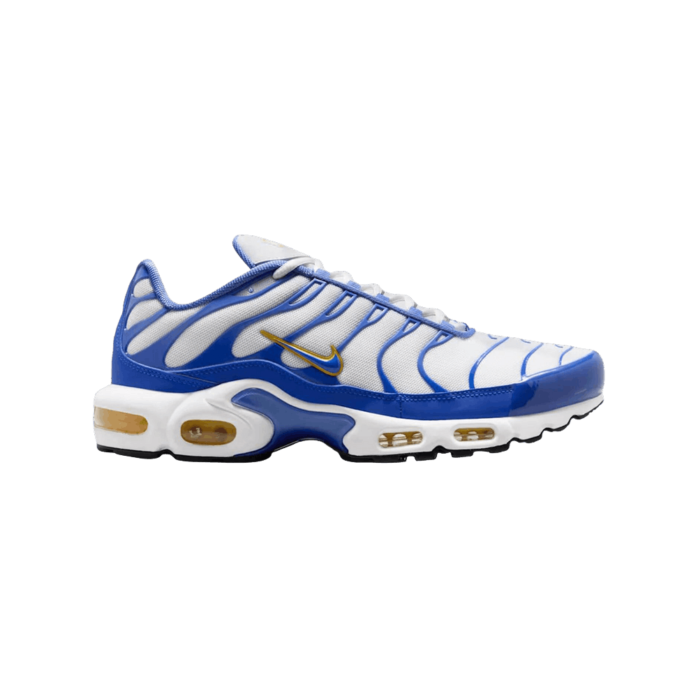 Nike Air Max Plus White Lyon Blue Varsity Maize