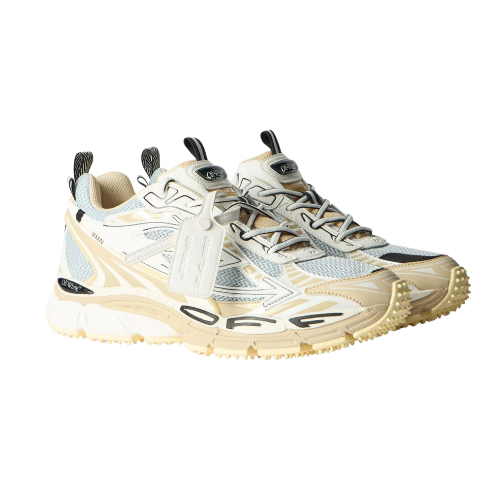OFF-WHITE Be Right Back Mesh Light Grey / Caramel