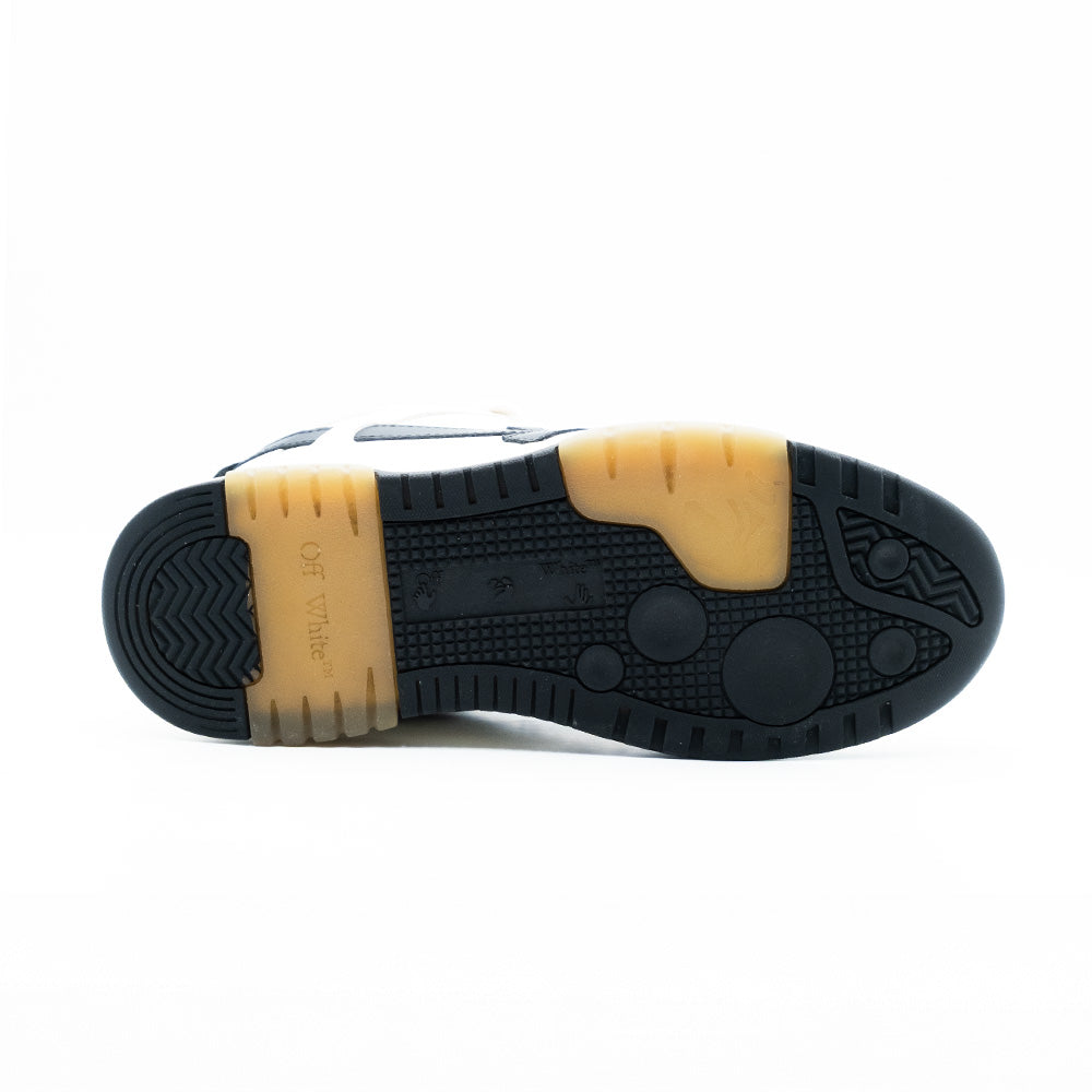 Off-White Out Of Office OOO Low Tops Black White Blue