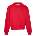 Off-White Wavy Line Crewneck Red
