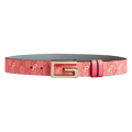 Palace x Gucci GG-P Supreme G Square Buckle Reversible Belt