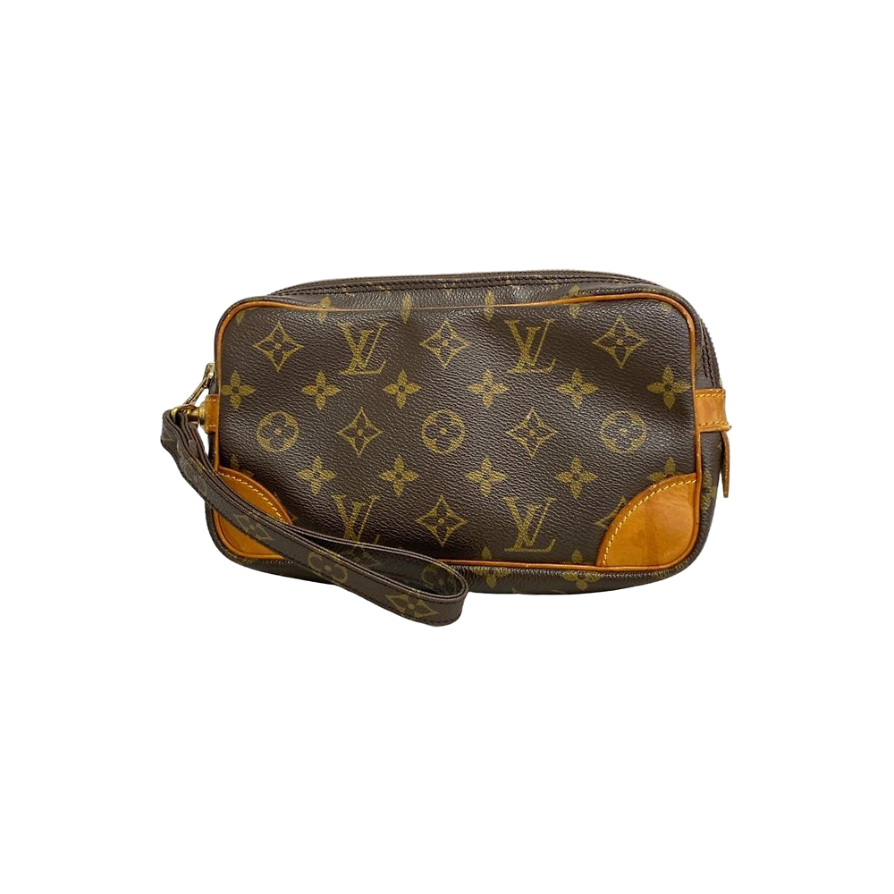 Pochette Louis Vuitton Monogram Compiègne 28 M51845 marron