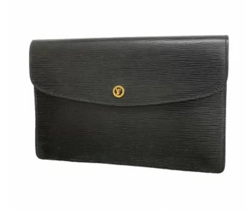 Pochette Louis Vuitton Montaigne 27 Épi noir