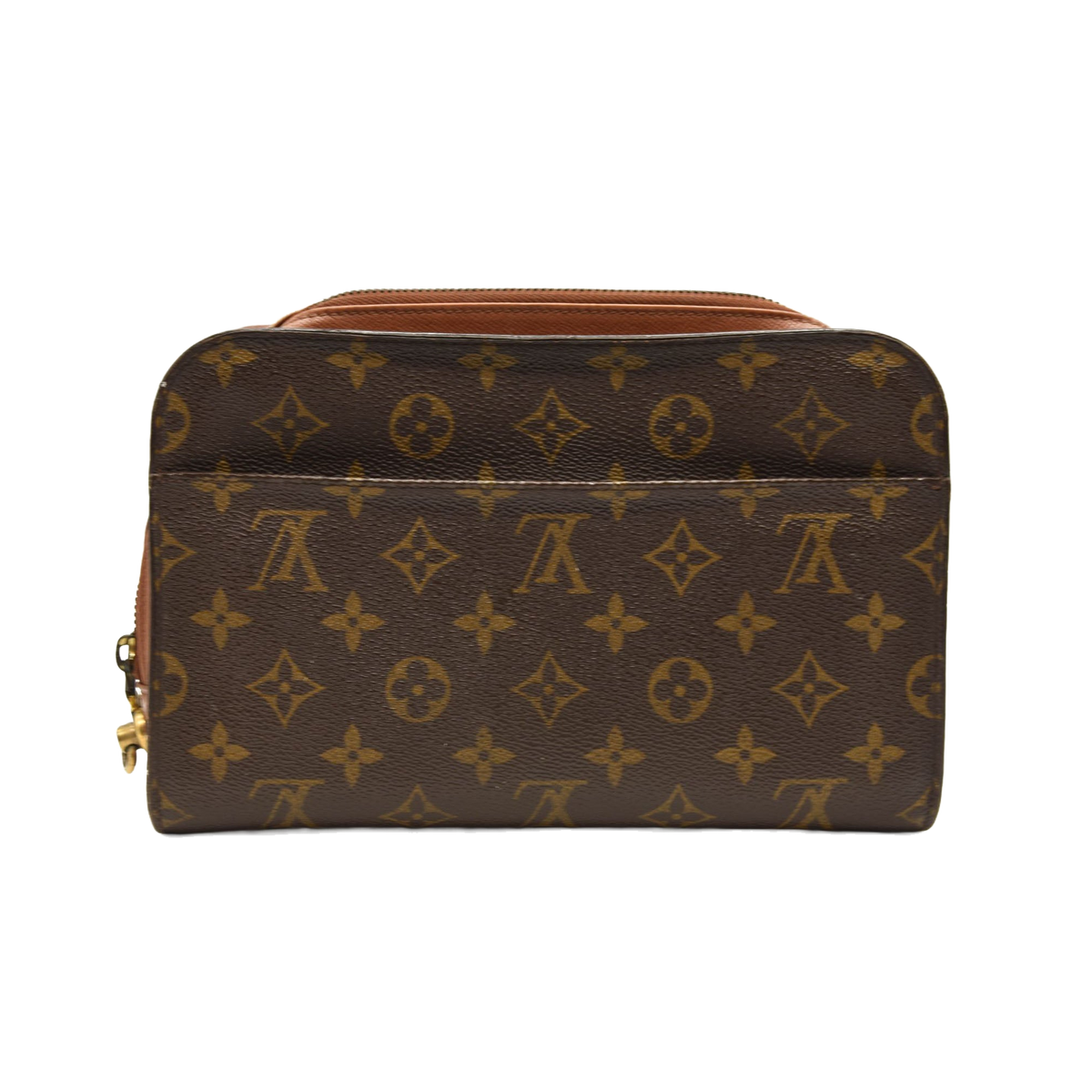 Pochette Louis Vuitton Orsay monogramme marron