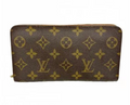 Portefeuille long Louis Vuitton Monogram Porte-Monnaie Zip M61727 marron