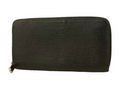 Portefeuille long Louis Vuitton Épi Zippy Wallet noir