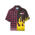 Prada Chemise Double Match Button Up