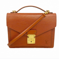 Sac à main 2way Louis Vuitton Epi Monceau marron Kenya