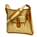Sac à bandoulière LV Monogram Mini Marie-Kate beige