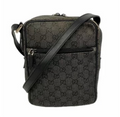 Sac bandoulière Gucci denim noir
