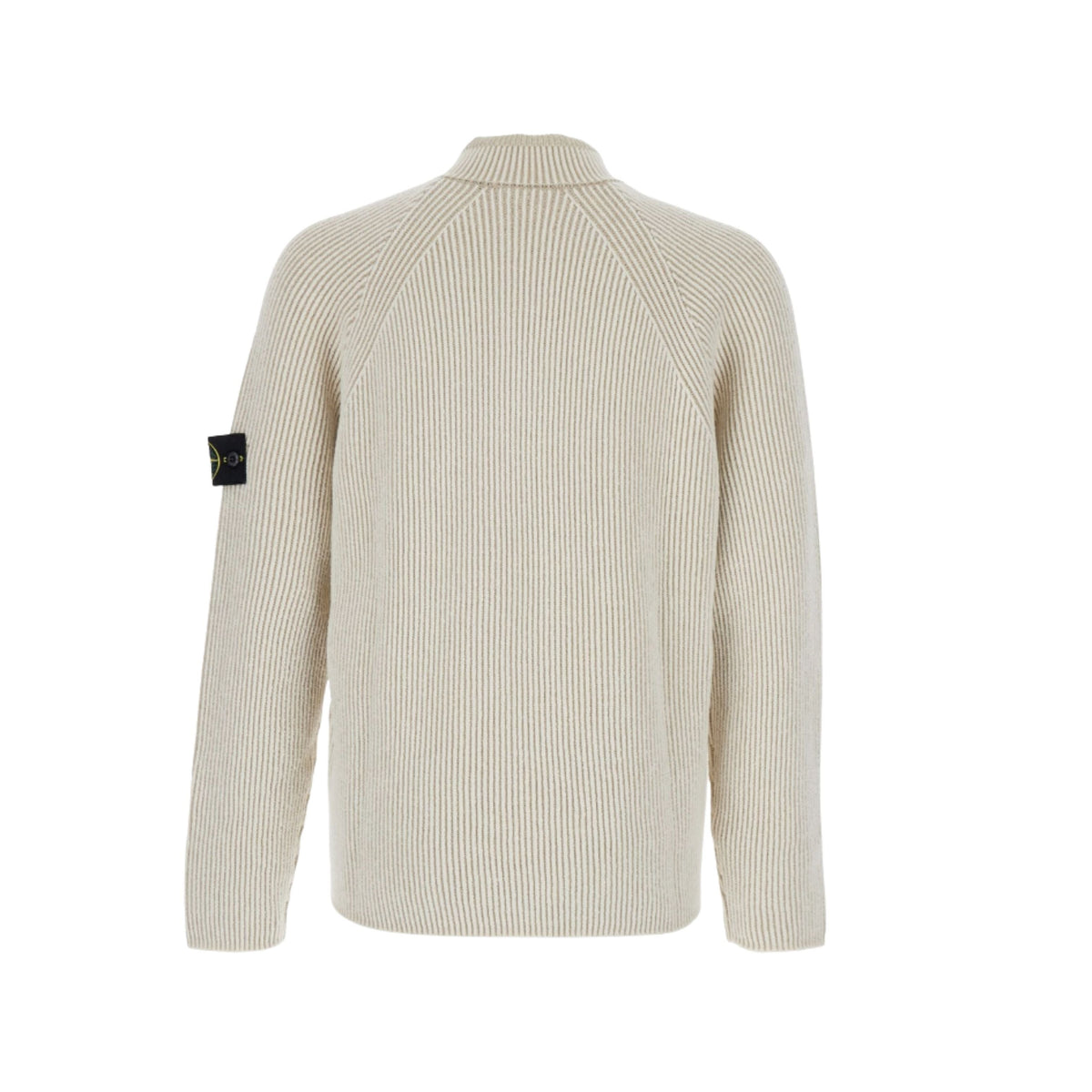 Stone Island Pull Cardigan Laine Beige