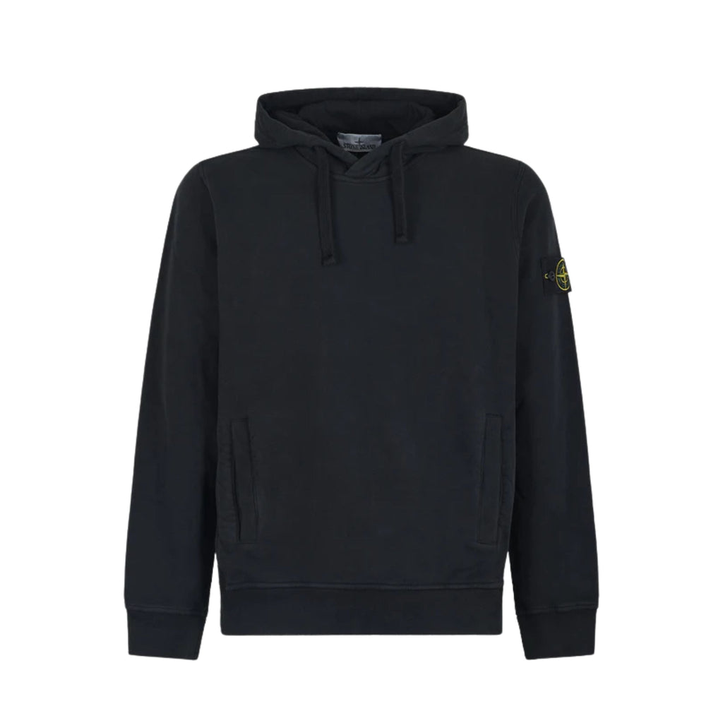 Stone Island Pull Hoodie Bleu