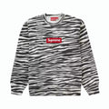 Supreme Box Logo Hooded Sweatshirt Zebra