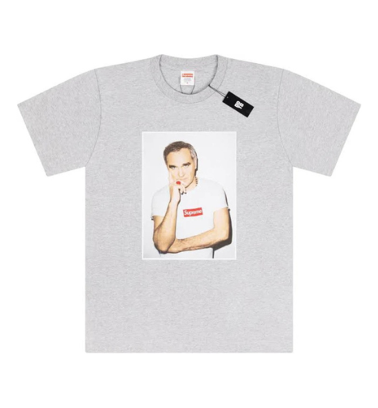 Supreme Tee Shirt - Morrissey - Grey