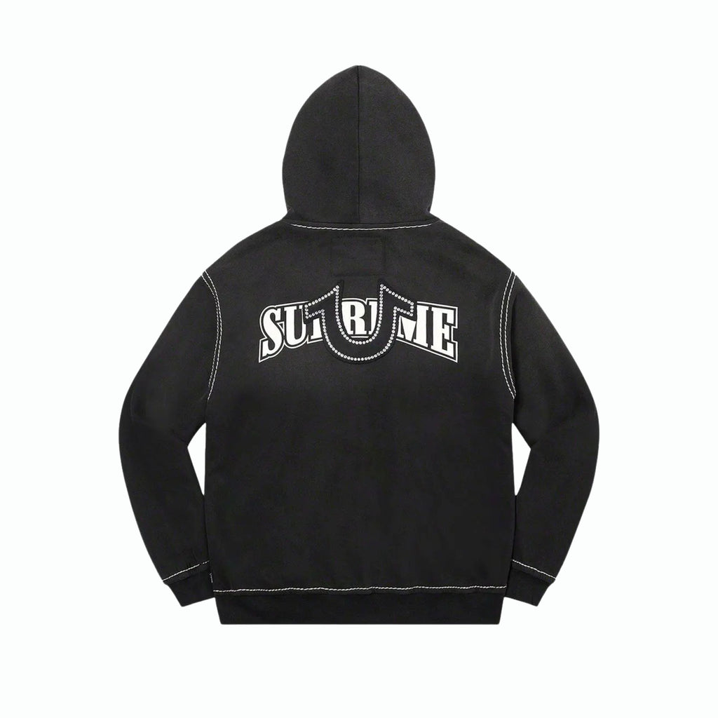 Supreme x True Religion Zip Up Hooded Sweatshirt 'Black'