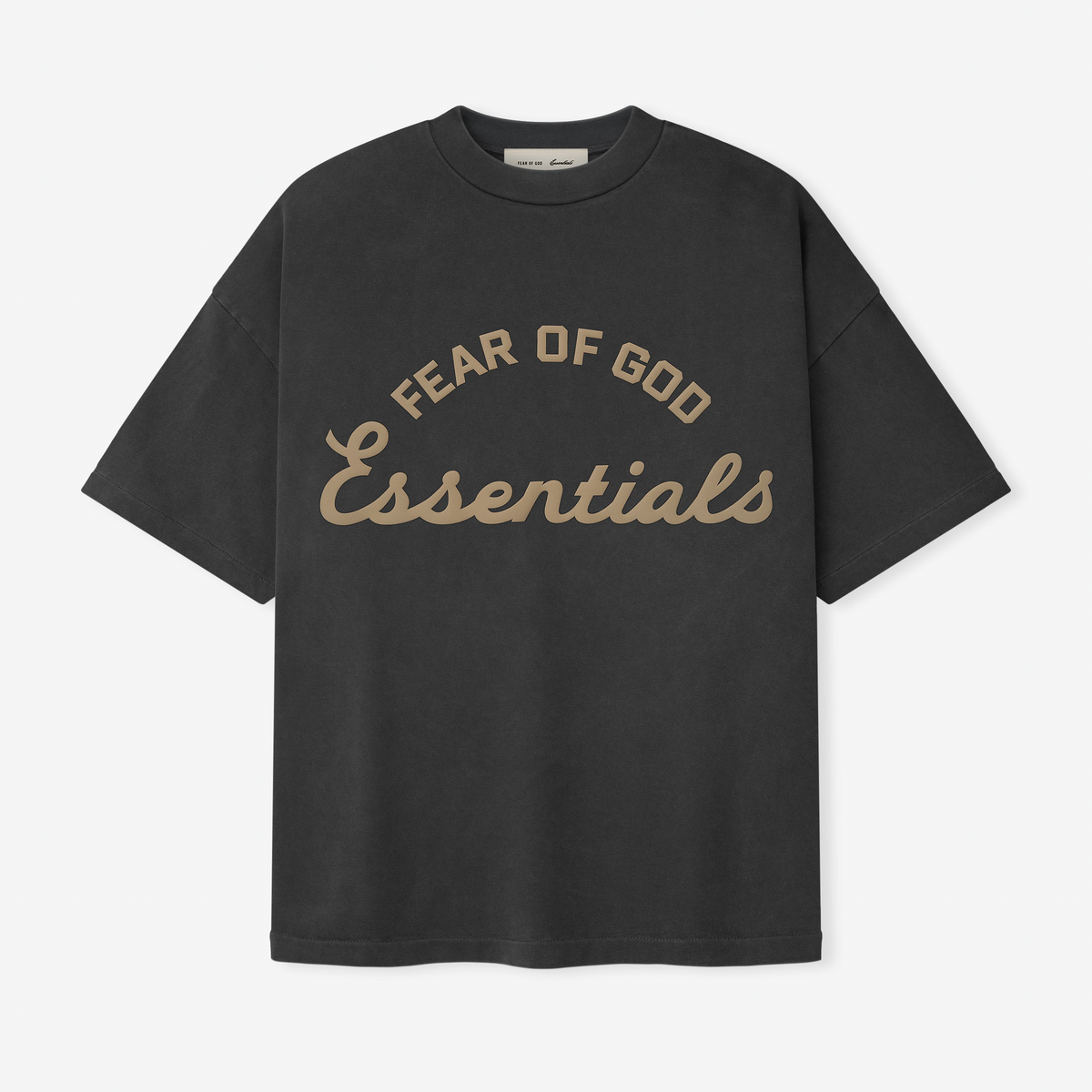 T-shirt Essentials Faded Iron Grey Training 90'S Short Sleeve Tee Fear of God